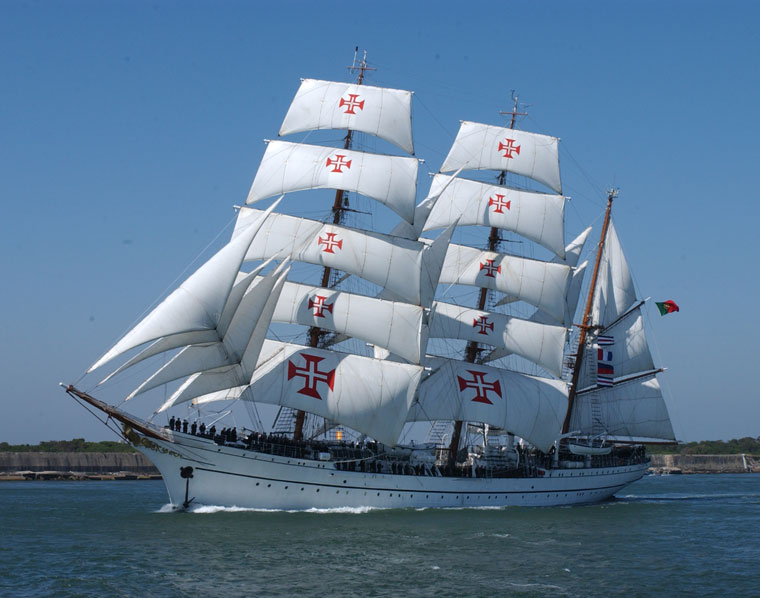 N.R.P Sagres - Forças Armadas Marinha Portuguesa - Ordem de Cristo