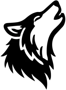 iberian wolf head